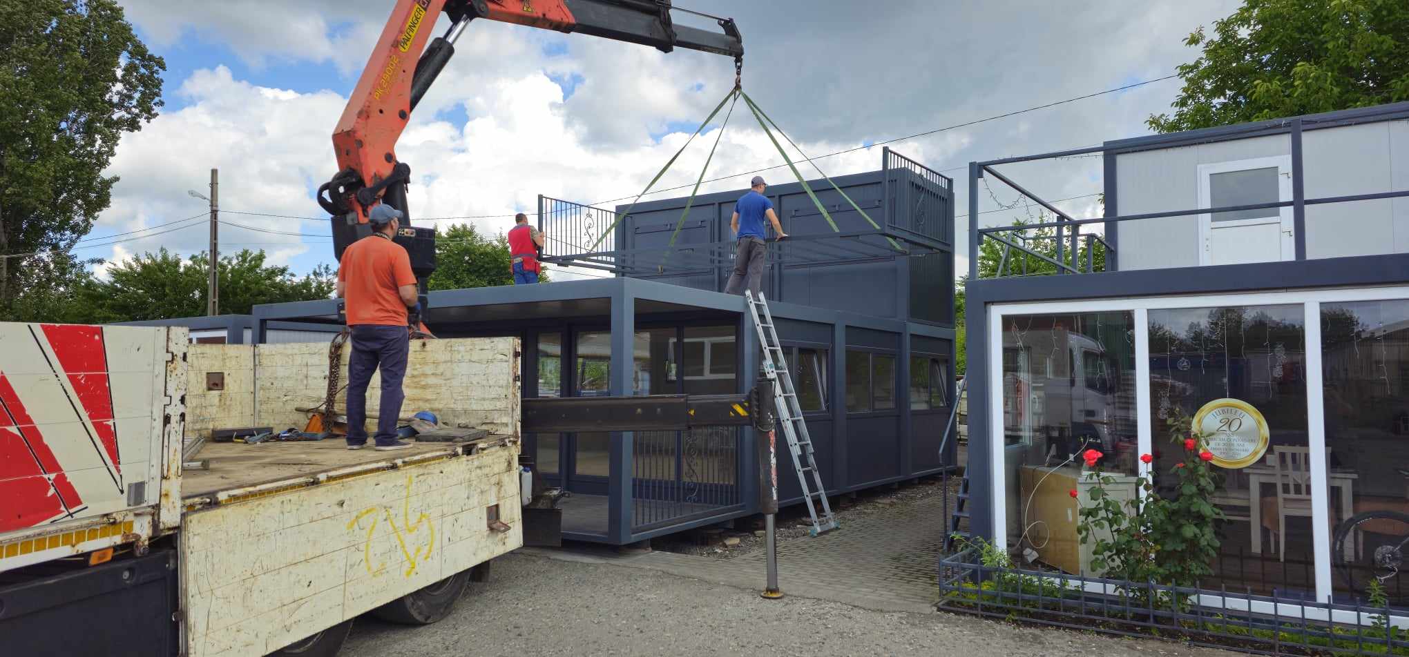 Montare containere modulare
